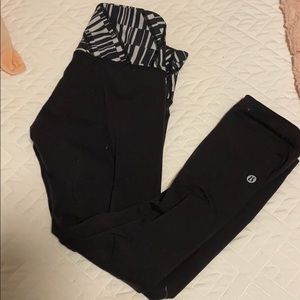Luluemon cropped leggings